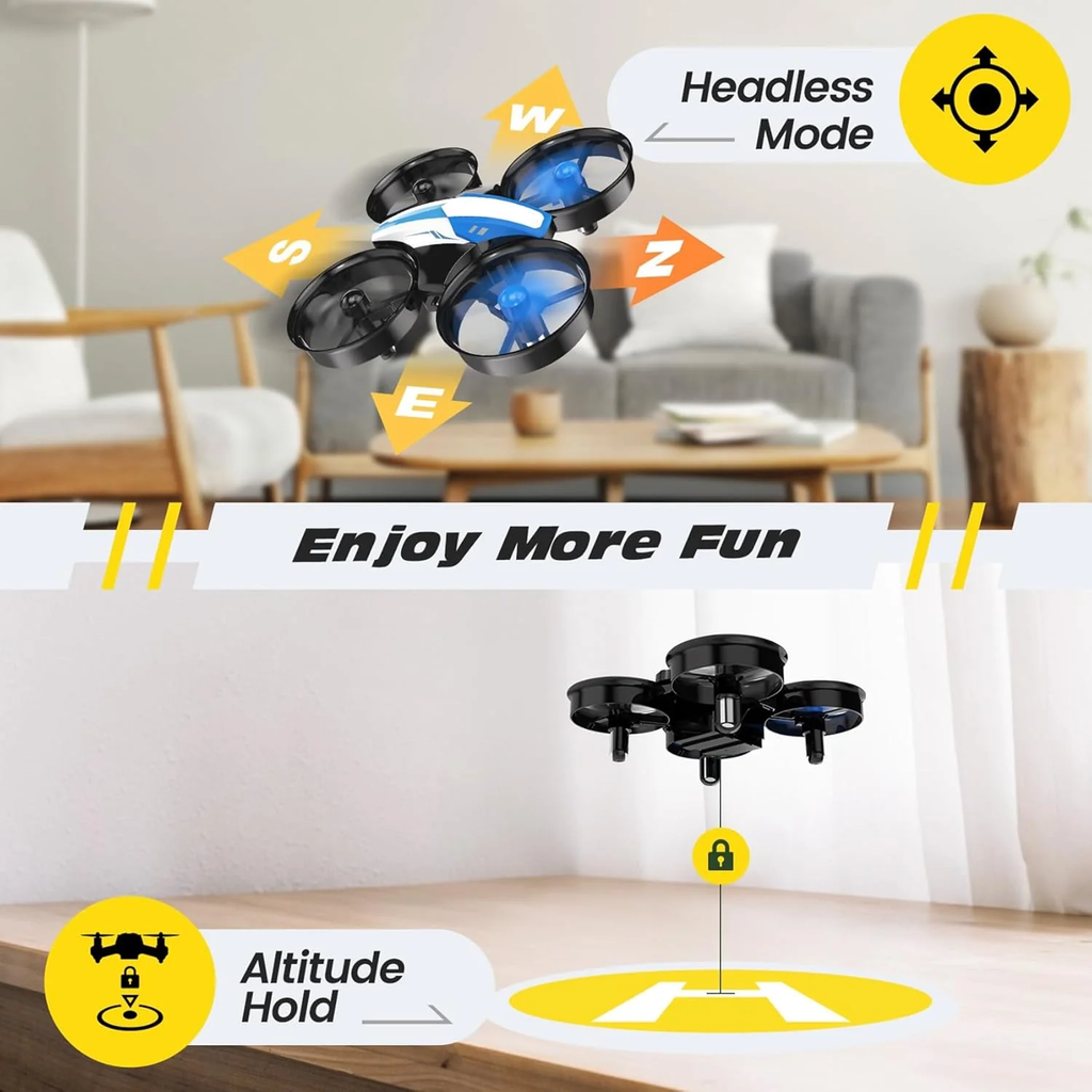 Children's toy mini drone aircraft