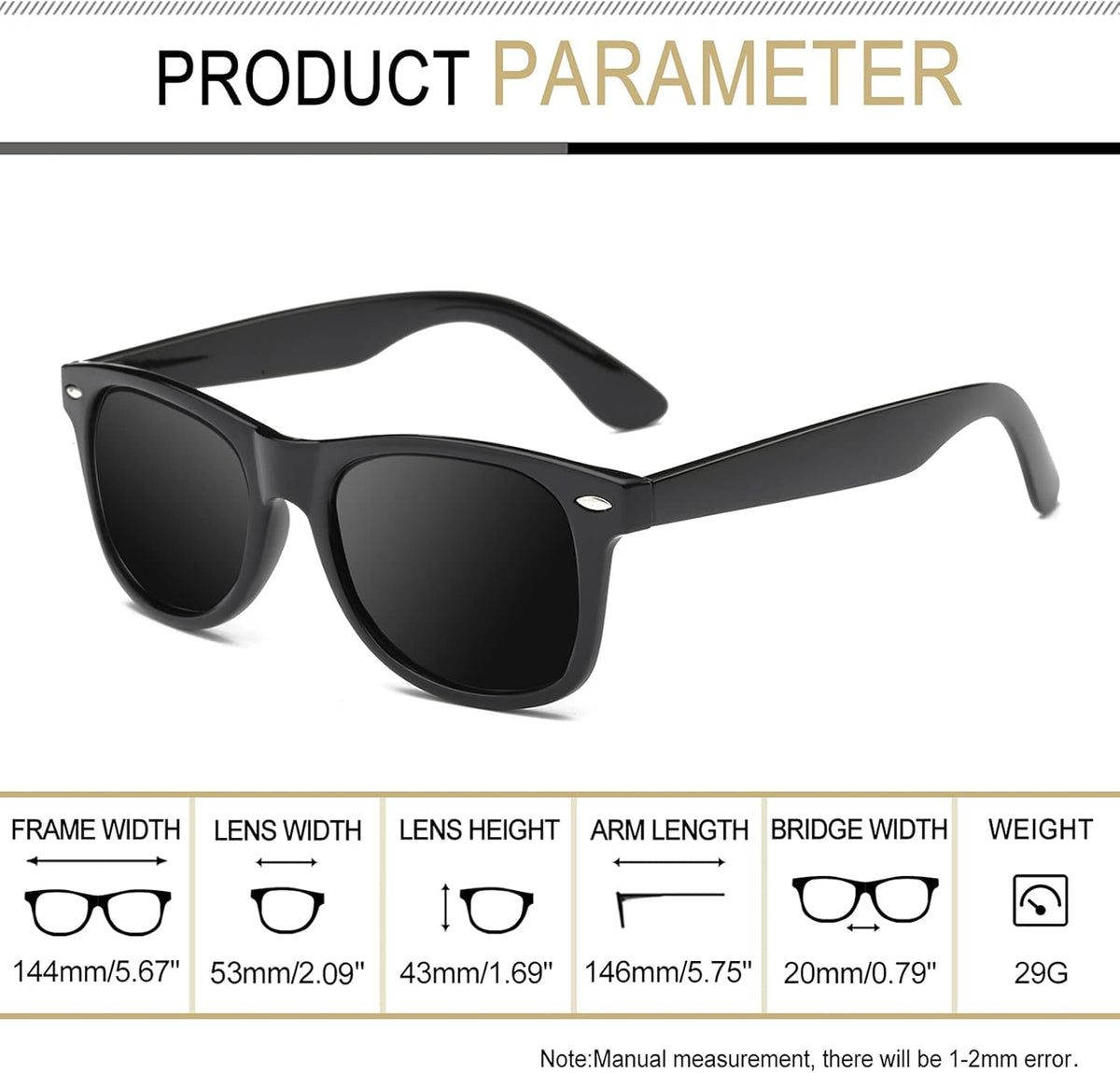 Sunglasses Polarized UV Protection Trendy Designer Sun Glasses Men Women