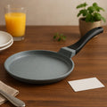 Non-Stick Round Crepe & Fry Pan – Granite Finish